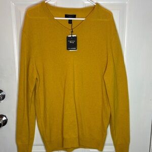 Cashmere Club Room Men's Harvest V-Neck Sweater